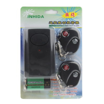 Allarme vibrazione wireless con 2 telecomandi e batteria GF22