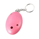 Portachiavi allarme personale 120dB con catena 60mm