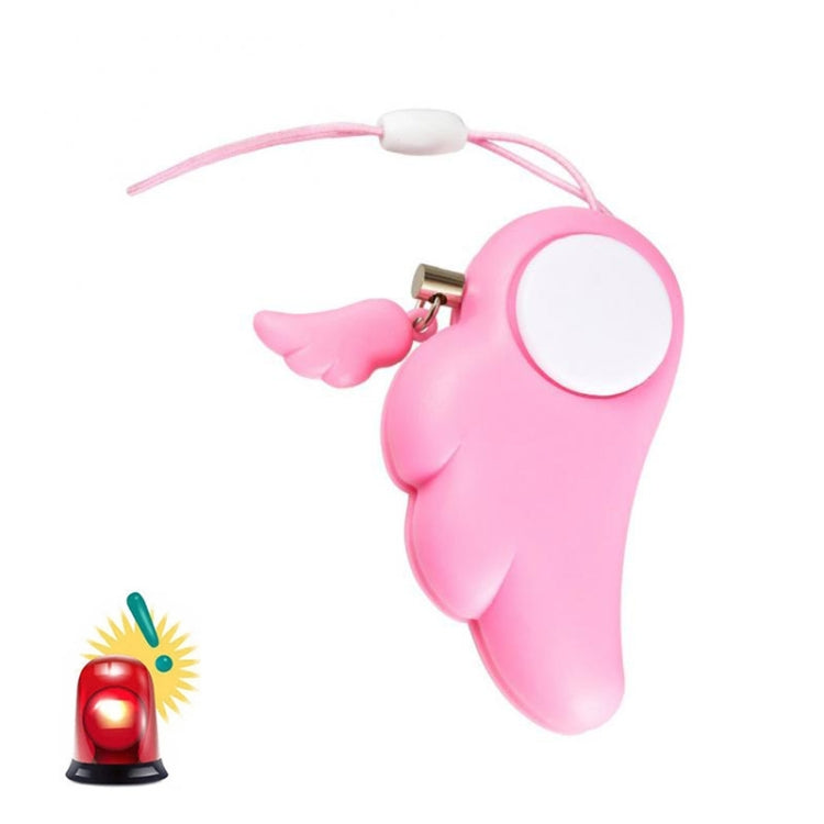 Dispositivo anti-stupro Angel Wing Allarme personale, Autodifesa Difendi il lupo, Mini allarme con suono di allarme da 90 dB per ragazze e bambini, Angel Wing