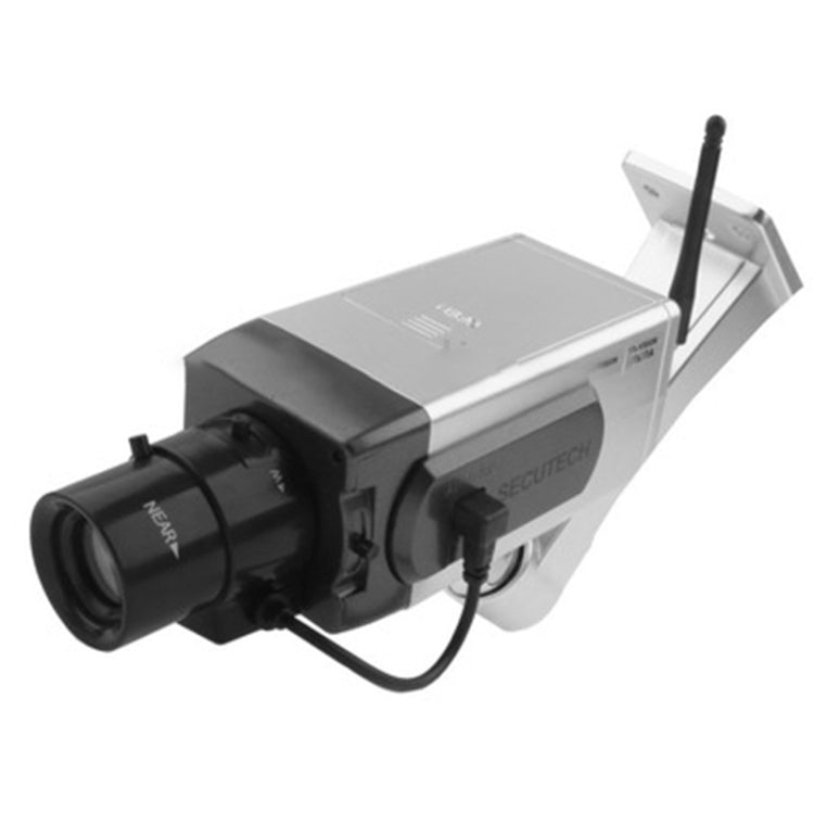 Telecamera finta di sicurezza LED IR wireless 44cm