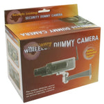Telecamera finta di sicurezza LED IR wireless 44cm