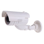 Telecamera finta di sicurezza con LED rosso lampeggiante