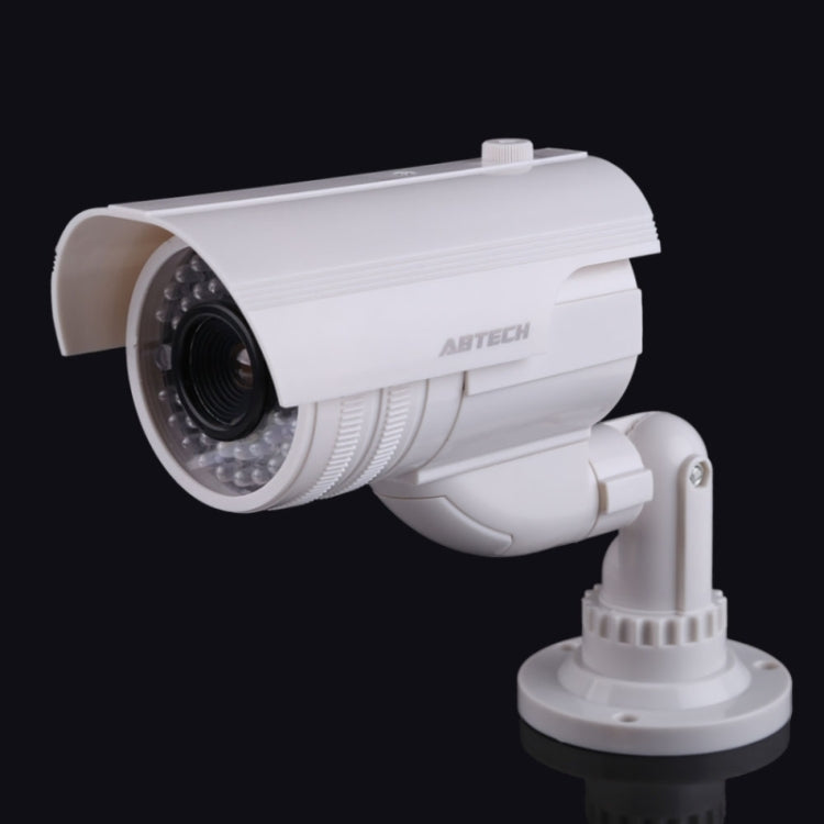 Telecamera finta di sicurezza con LED rosso lampeggiante