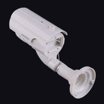 Telecamera finta di sicurezza con LED rosso lampeggiante