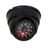 Telecamera finta di sicurezza con LED rosso lampeggiante