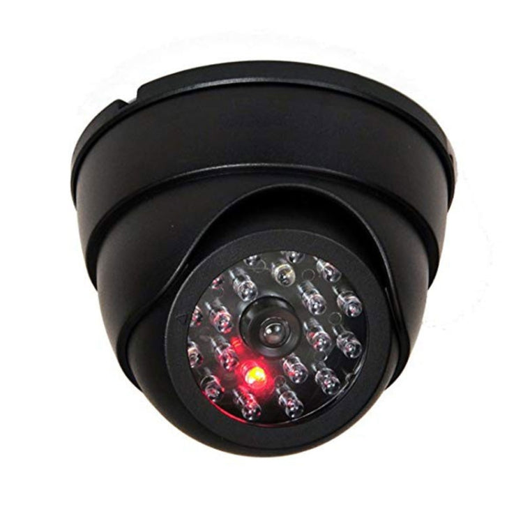 Telecamera finta di sicurezza con LED rosso lampeggiante