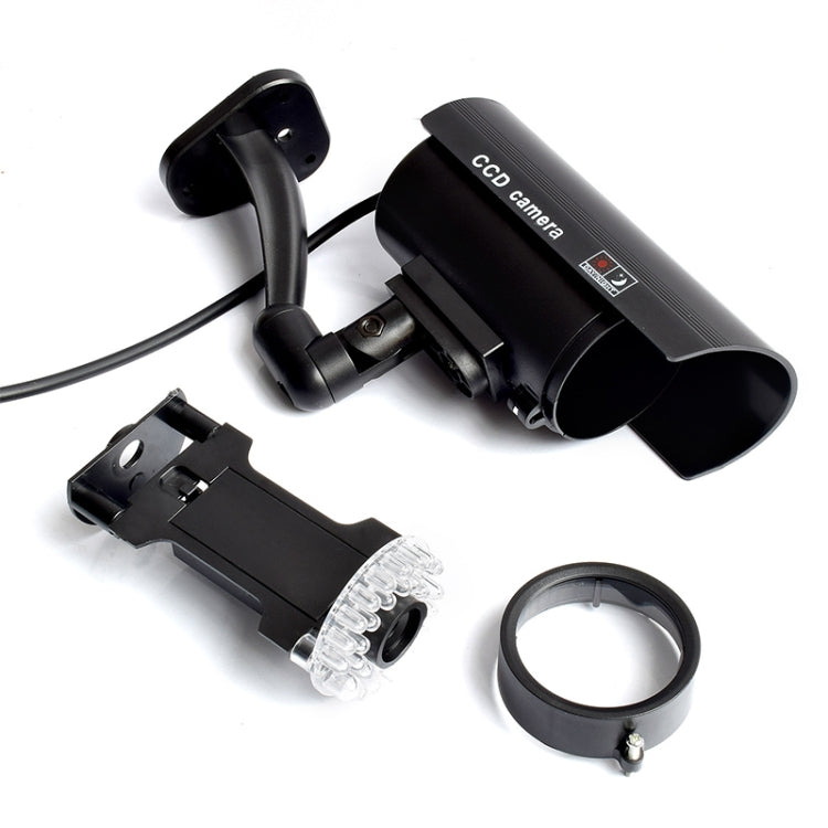 Fotocamera finta con luce LED lampeggiante 20.5cm