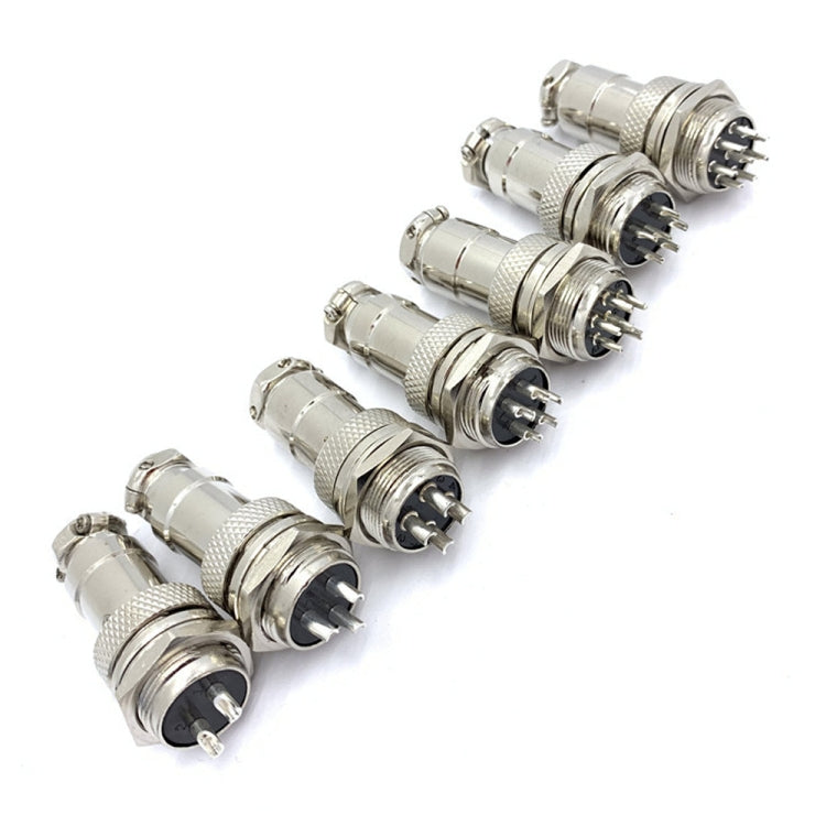 Connettore presa aeronautica GX16 7 pin 16mm 5 pezzi