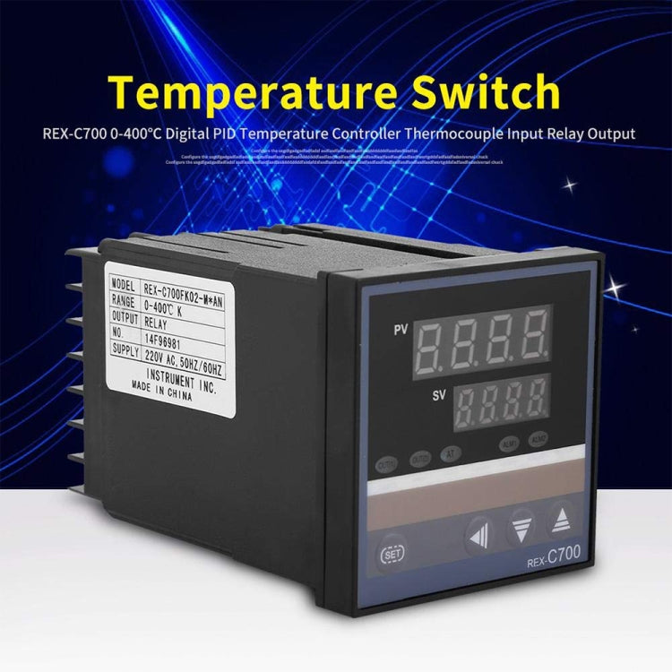 Termoregolatore digitale con display LCD 1,5"