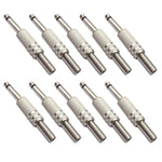 Connettore jack audio 6,36 mm in ferro 10 pezzi