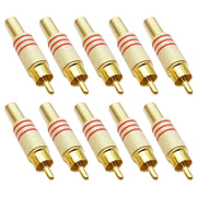JL0924 3.5mm RCA Jack Connector (10pcs in one pack, the price is for 10pcs), JL0924 3.5mm RCA (Red), JL0924 3.5mm RCA (Black)