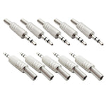 Connettore jack audio 3,5 mm 10 pezzi in ferro