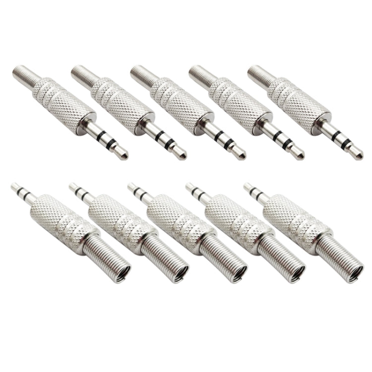 Connettore jack audio 3,5 mm 10 pezzi in ferro