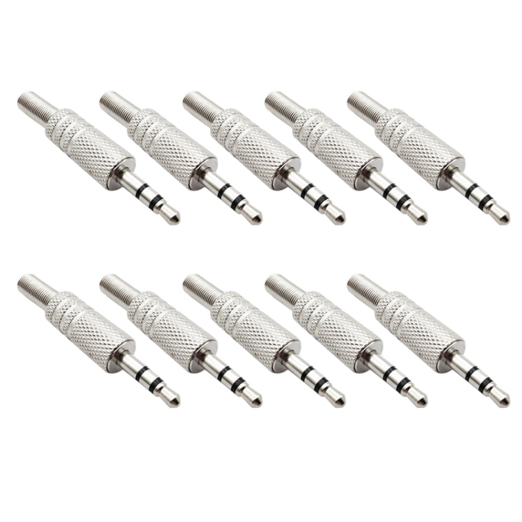 Connettore jack audio 3,5 mm 10 pezzi in ferro
