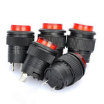 Interruttore a pulsante a 2 pin da 16 mm R16-503 non bloccato (5 pezzi in una confezione, il prezzo è per 5 pezzi), 16mm 2-Pin