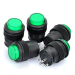 Interruttore a pulsante autobloccante R16-503 da 16 mm a 4 pin con indicatore (5 pezzi in una confezione, il prezzo è per 5 pezzi), 16mm Self-Locking