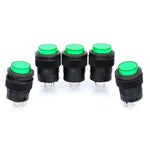 Interruttore a pulsante autobloccante R16-503 da 16 mm a 4 pin con indicatore (5 pezzi in una confezione, il prezzo è per 5 pezzi), 16mm Self-Locking