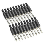 Adattatore jack audio 6,5 mm plastica e rame