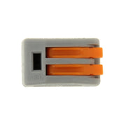 10 connettori universali compatti per cavo senza saldatura con morsetto a pressione a 2 pin, 2 Pin
