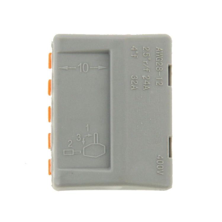 Set 10 connettori universali compatti 5 pin senza saldatura