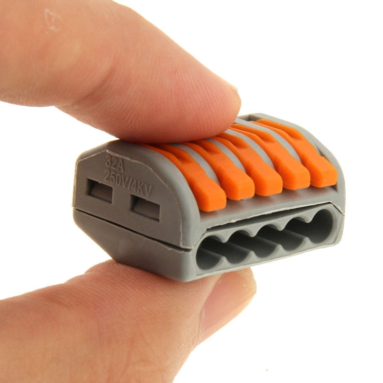 Set 10 connettori universali compatti 5 pin senza saldatura