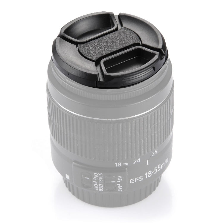 Copriobiettivo per fotocamera con pizzico centrale da 58 mm, 58mm