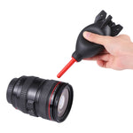 Sfera pulisci polvere in gomma a razzo per filtro obiettivo fotocamera, CD, computer, apparecchiature audiovisive, PDA, occhiali e LCD, Cleaner Ball