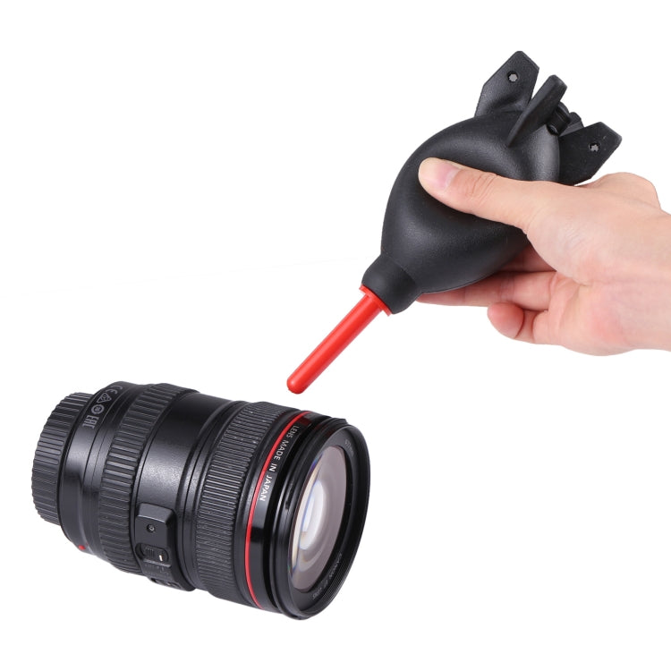 Sfera pulisci polvere in gomma a razzo per filtro obiettivo fotocamera, CD, computer, apparecchiature audiovisive, PDA, occhiali e LCD, Cleaner Ball