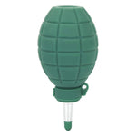 Sfera pulisci polvere in gomma per granate per filtro obiettivo fotocamera, CD, computer, apparecchiature audiovisive, PDA, occhiali e LCD, Grenade Rubber Ball