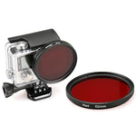 Filtro UV a colori 52 mm per GoPro HERO4 e HERO3+
