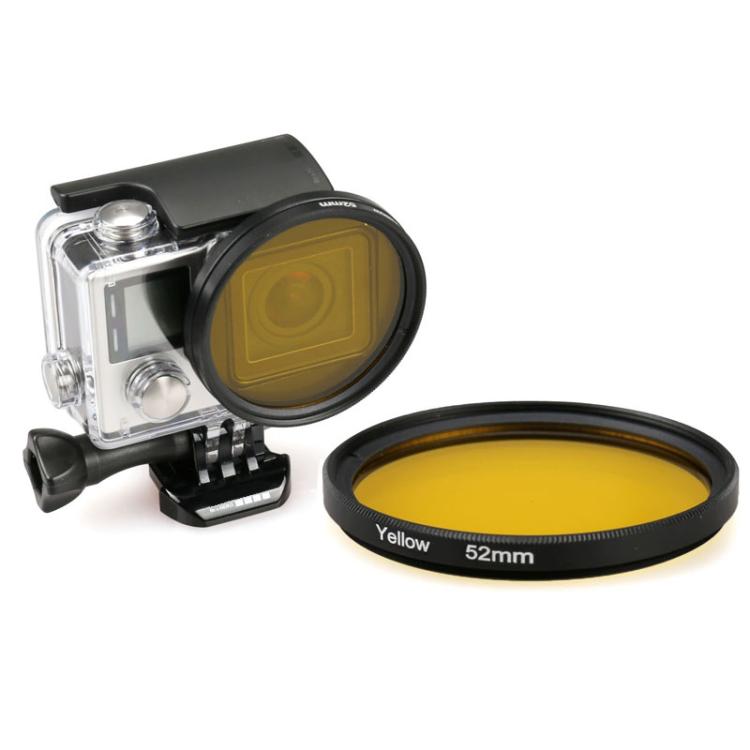 Filtro UV a colori 52 mm per GoPro HERO4 e HERO3+