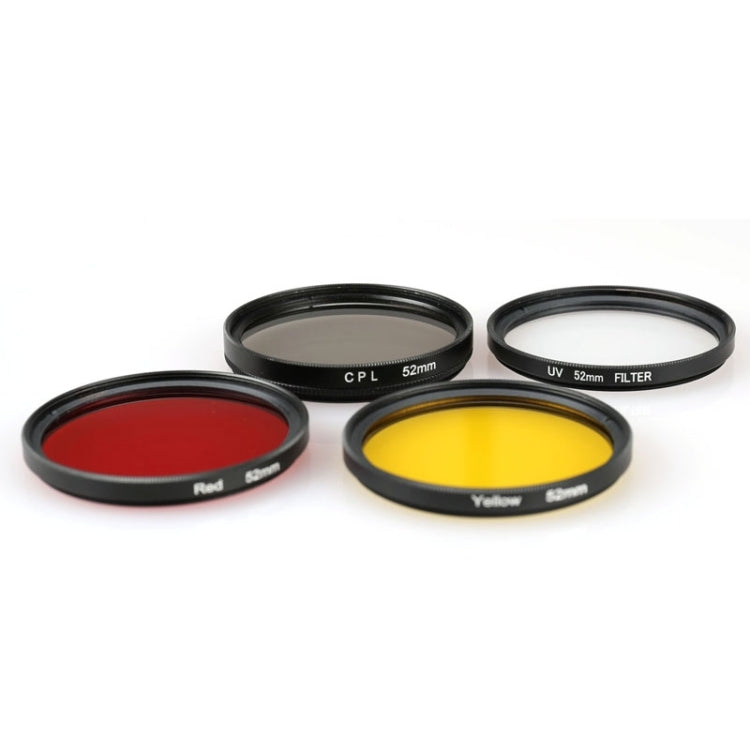 Filtro UV a colori 52 mm per GoPro HERO4 e HERO3+
