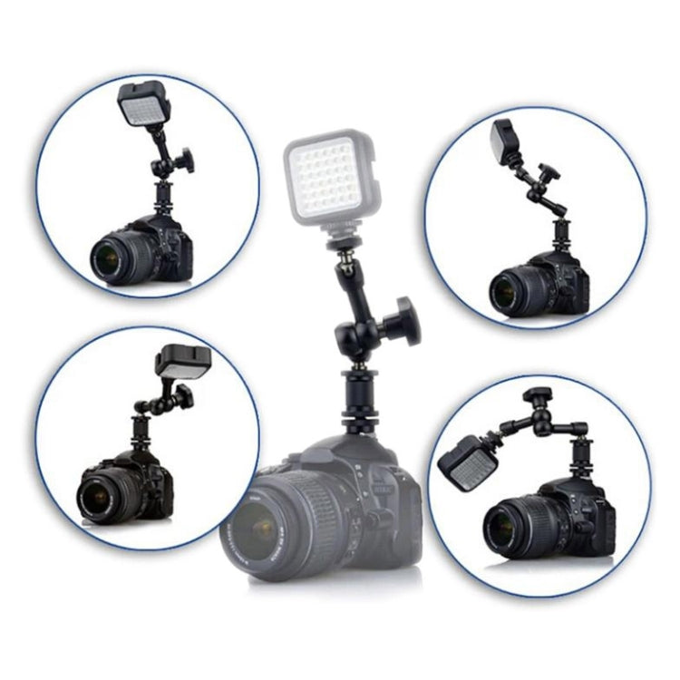 Braccio magico articolato con attrito regolabile da 7 pollici per monitor LCD DSLR, 7 inch Magic Arm