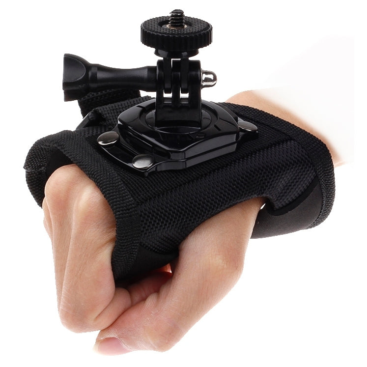 Supporto cinturino da polso rotante 360° per action cam