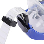 Maschera subacquea in silicone con supporto videocamera