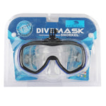 Maschera subacquea in silicone con supporto videocamera