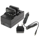 Caricabatteria doppio per GoPro HERO4 AHDBT-401