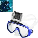 Maschera subacquea con supporto per GoPro e action cam