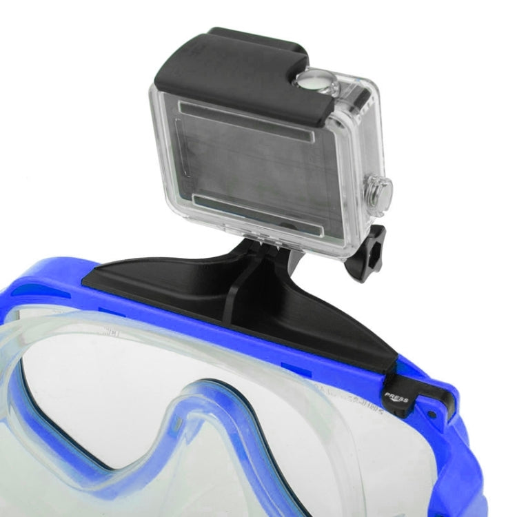 Maschera subacquea con supporto per GoPro e action cam