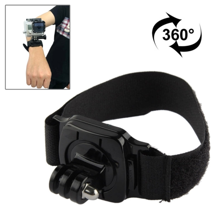 Cinturino da polso con rotazione 360° per action camera