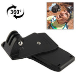 Supporto clip rotante 360° per GoPro e action camera