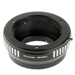 Anello gradino per montaggio obiettivo MD su obiettivo M4/3, For Olympus M4/3 (Black)