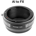 Anello gradino per attacco obiettivo AI su obiettivo FX, AI Lens to FX