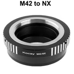 Anello gradino per montaggio obiettivo M42 su obiettivo NX, NX Lens
