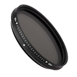 Filtro variabile regolabile con fader ND da 52 mm, densità neutra, filtro da ND 2 a ND 400, 52mm