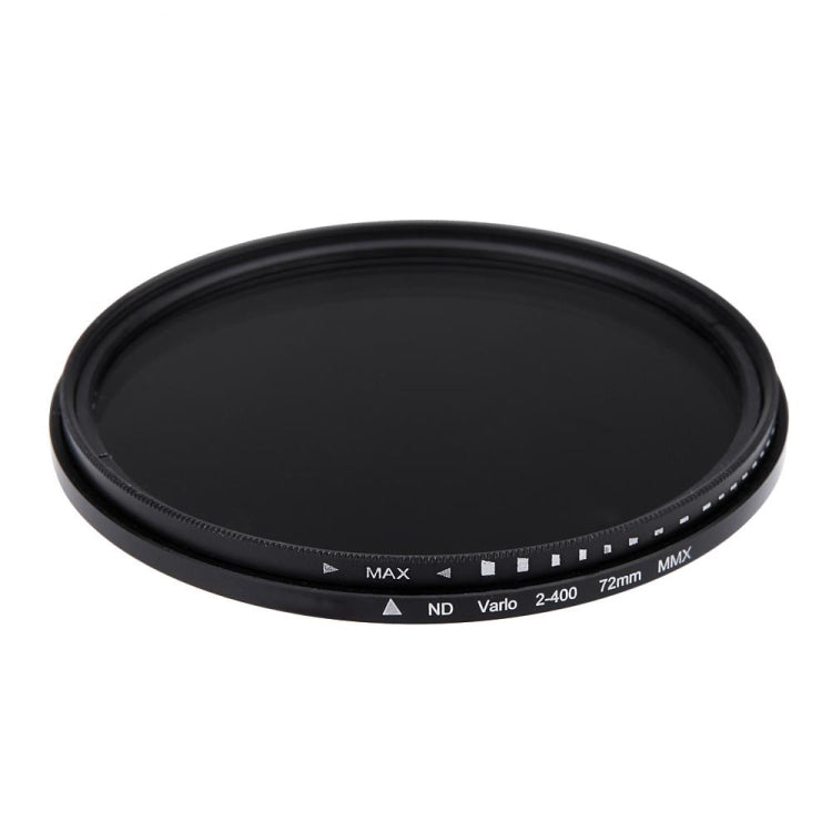 Filtro variabile regolabile con fader ND da 72 mm, filtro da ND 2 a ND 400, 72mm
