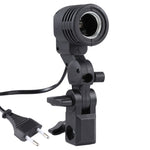 Portaombrelli con supporto per luce da studio con presa CA E27