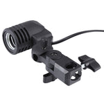 Portaombrelli con supporto per luce da studio con presa CA E27