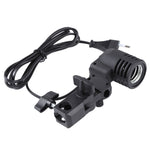 Portaombrelli con supporto per luce da studio con presa CA E27