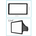 Diffusore flash, dimensioni: 30 x 20 cm, 30x20cm Rectangle